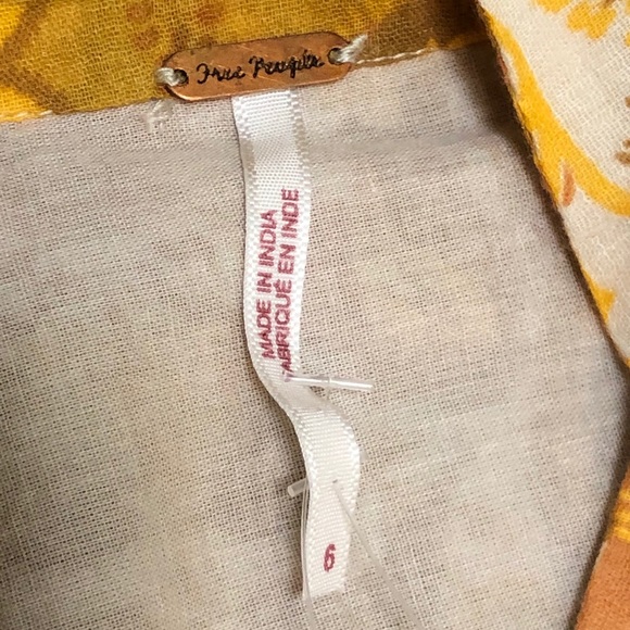 Free People Farrah Drop Waist Maxi Skirt Print - Picture 6 of 10